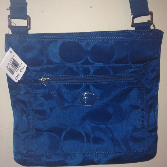 Coach cross body purse