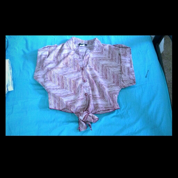 Cute cover up red and white pattern