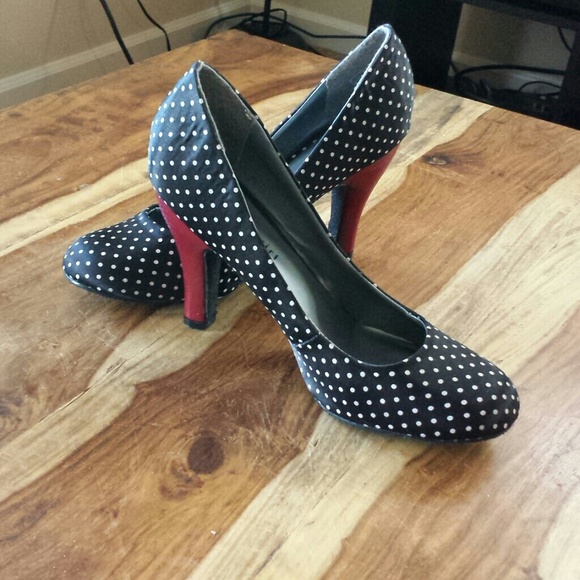 Madden girl polkadot shoes reserved for janet