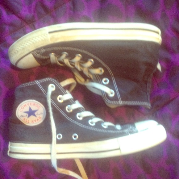 Black chuck taylor high tops
