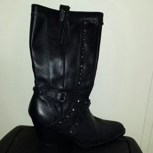 Harley Davidson heel boots