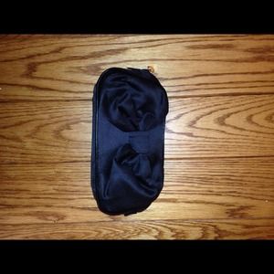 SOLD Black dior clutch bag with gold detail