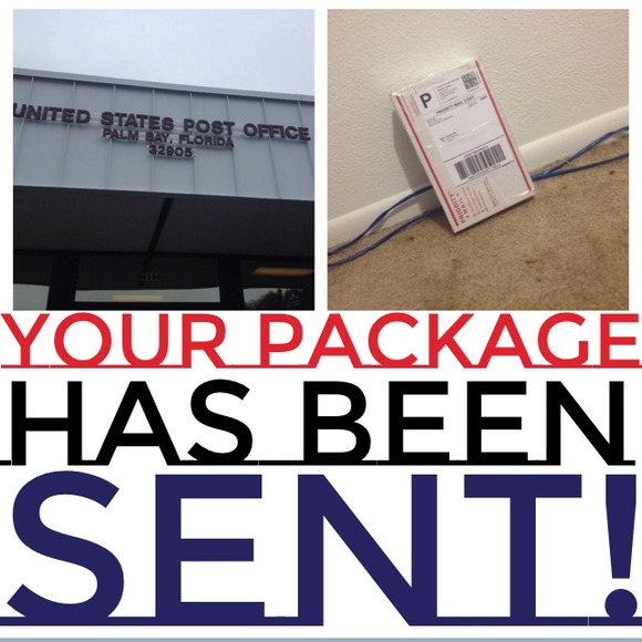 YOUR PACKAGES HAVE BEEN SENT!💙📫📦🚐