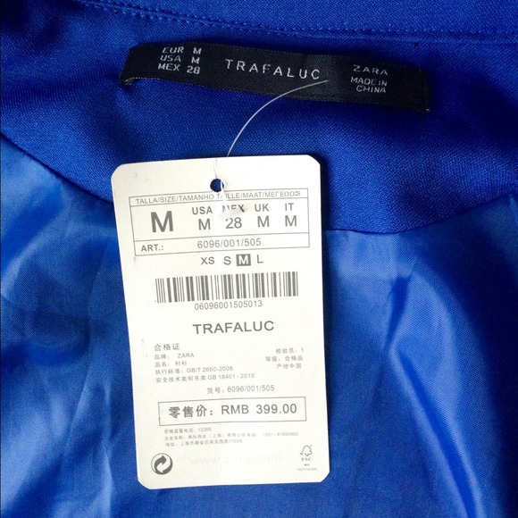 ❗️SOLD❗️NWT Zara Trench Coat - Picture 3 of 4