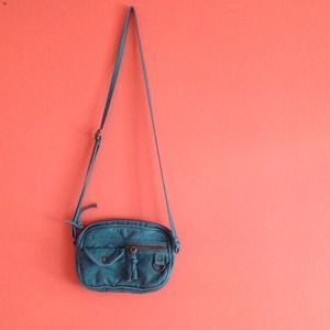 Turquoise cross body.
