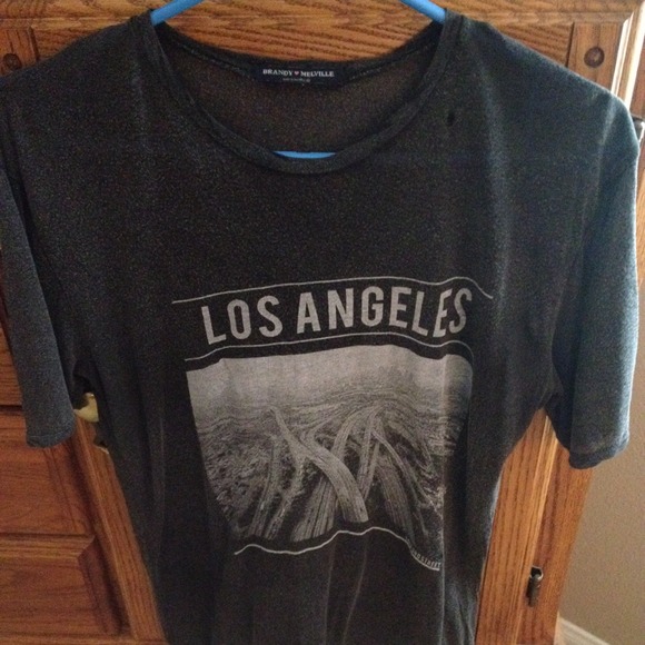 Brandy melville grey tshirt
