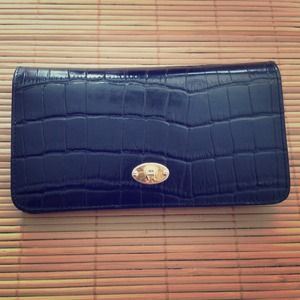 Authentic Etienne Aigner Crocodile Leather Wallet