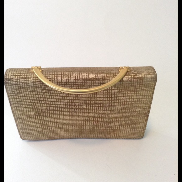 Valentino Couture Gold Handbag - Picture 2 of 4