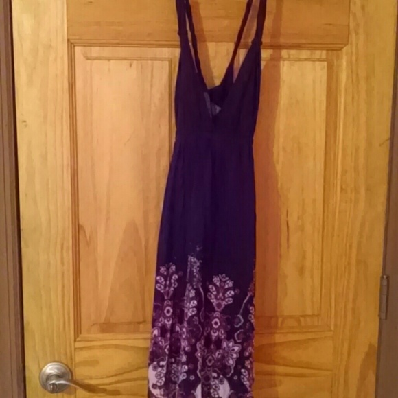 Purple sundress