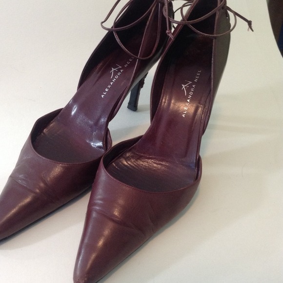 Alexandra Neel Ankle Wrap Shoes - Picture 2 of 3