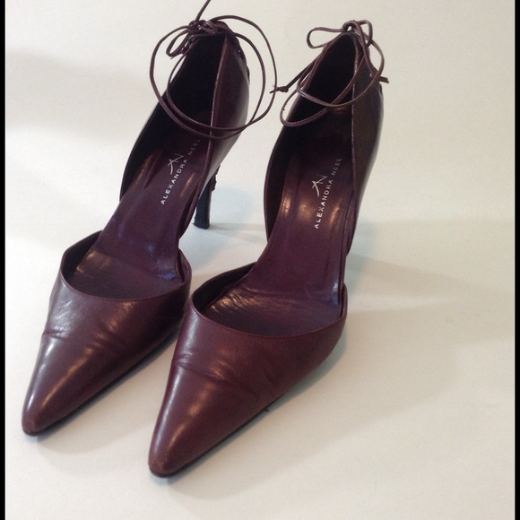 Alexandra Neel Ankle Wrap Shoes - Picture 3 of 3