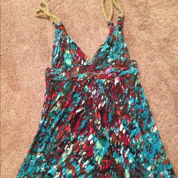 T Bags Los Angeles- Small floral rope top