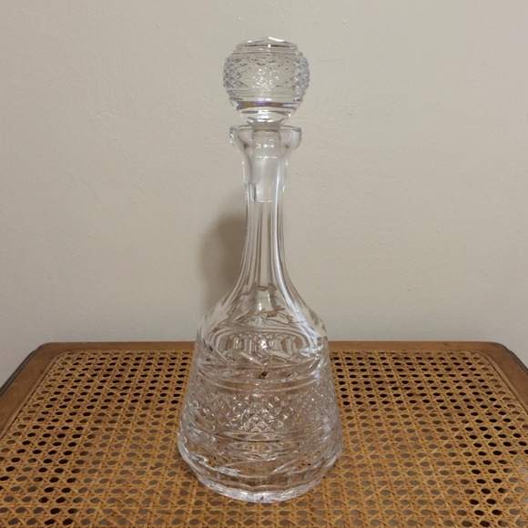 3 HANDMADE, VINTAGE, EUROPEAN CRYSTAL DECANTERS - Picture 2 of 4