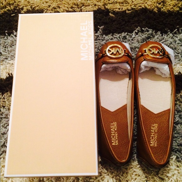 Brand new authentic MK flat shoes
