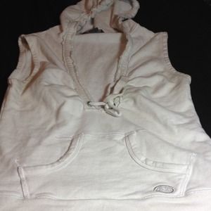 Armani exchange white hoodie