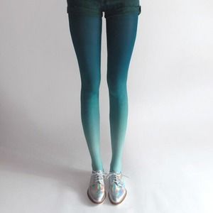 Accessories - ๐ธHP 06/24๐ธMermaid gradient hand dye tights Accessories - ๐ธHP 06/24๐ธMermaid gradient hand dye tights
