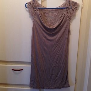 SOLD IN BUNDLE Grey fitting dress. Very adorable