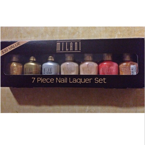 Milani 7 Piece Neutral Nail Polish Set - Picture 1 of 1