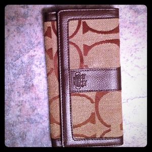 Brown Coach wallet