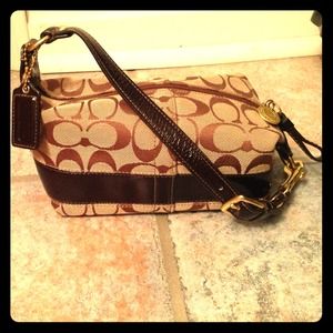 Mini Coach brown purse