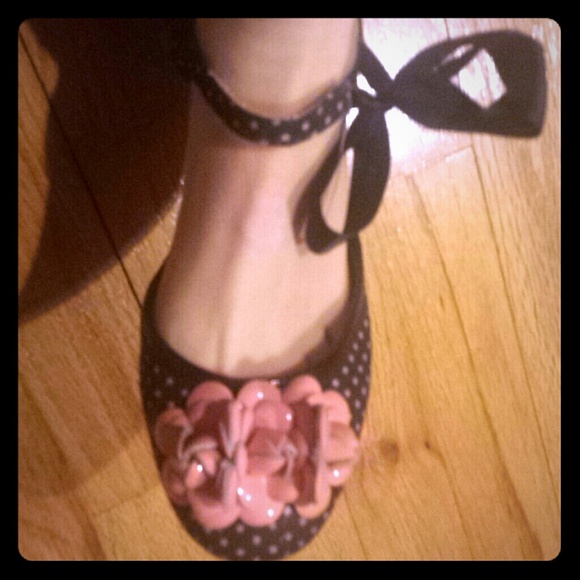Poetic License Polka Dot Kitten Heels!