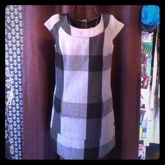 Gentle Fawn Checkered Dress