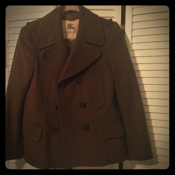 Double breasted Burberry military style jacket - Picture 1 of 2