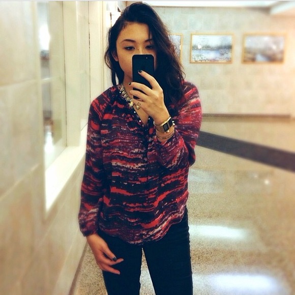 Isabel Marant pour HM silk blouse