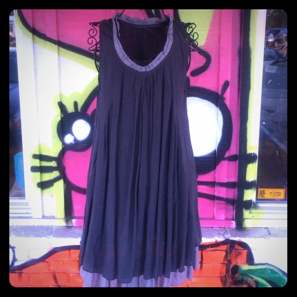 Multi Layered Grey Dress