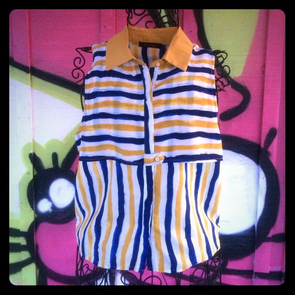 XTaren Striped Blouse
