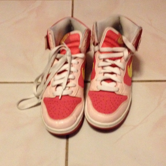 Pink Nike High Tops - Picture 2 of 2