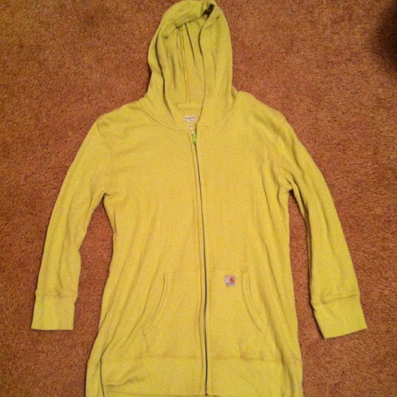 Sweaters - Carhartt Size Large 3/4 Sleeve Hoodie