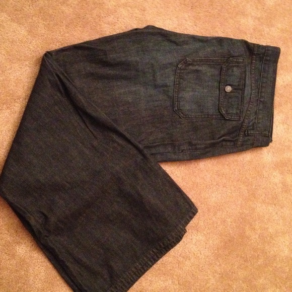 Never worn sailor style wide bottom jeans! NWOT.