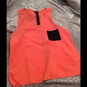 Orange top