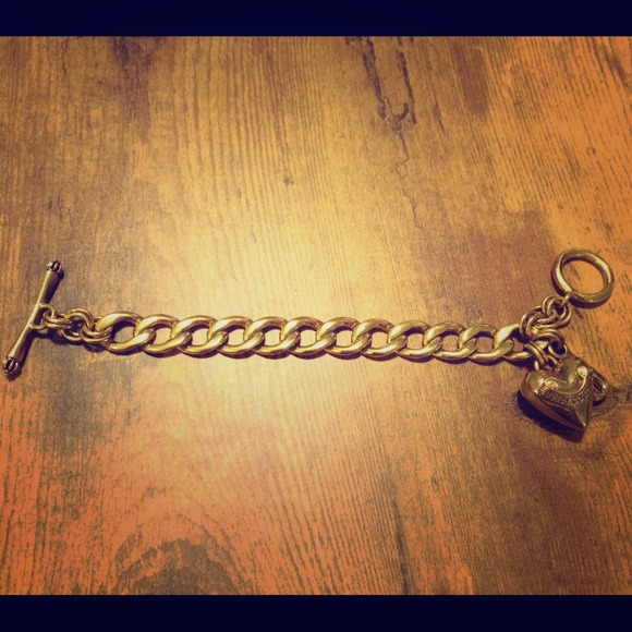 Juicy Couture Gold Charm Bracelet