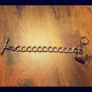 Juicy Couture Gold Charm Bracelet