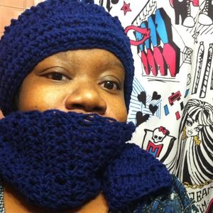Hat and scarf set