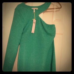 BCBG one shoulder dress