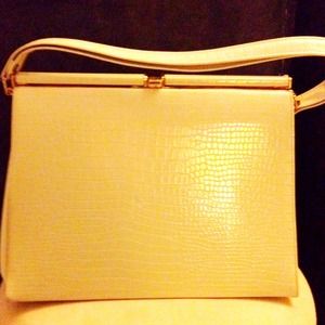 Pearl Snake Skin Purse