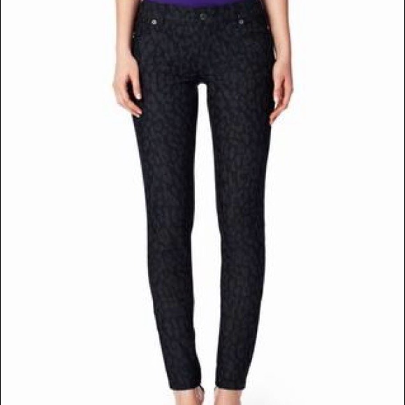 Printed skinny jeans