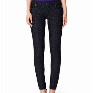 Printed skinny jeans