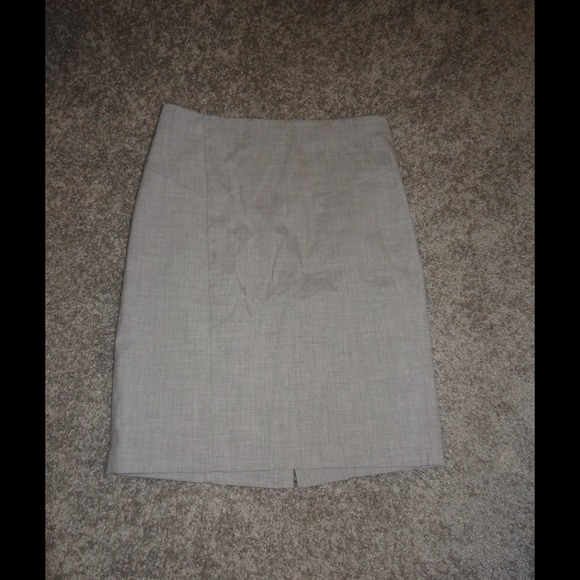 NO Longer Available -Grey Pencil Skirt