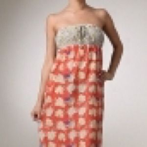 Cotton Floral Maxi Dress