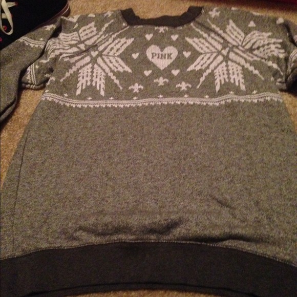 VS snowflake sweater!