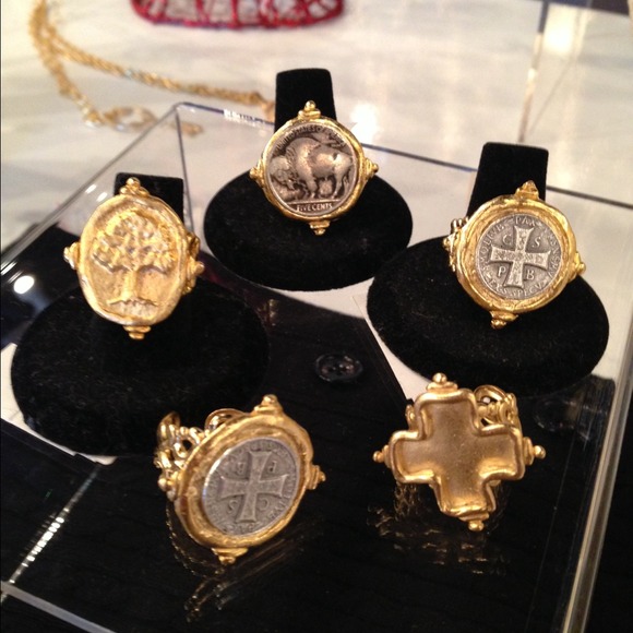 24K Gold Plated Statement Rings