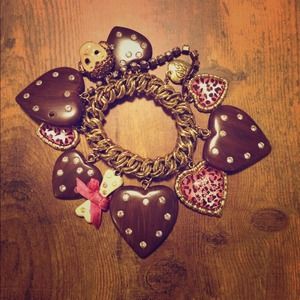 Betsey Johnson Monkey Stretch Bracelet