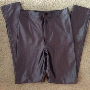 SOLD✨American Apparel silver disco pants