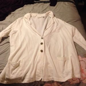 White light jacket. Size 30 or 3x