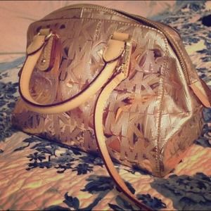 Michael Kors Mirror Metallic Bag