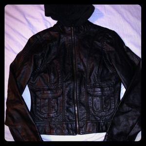 Joujou leather jacket